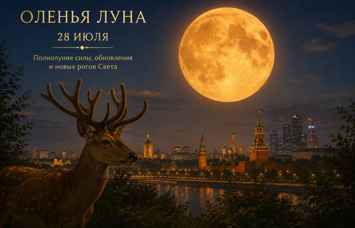 Оленья Луна и новые рога Света