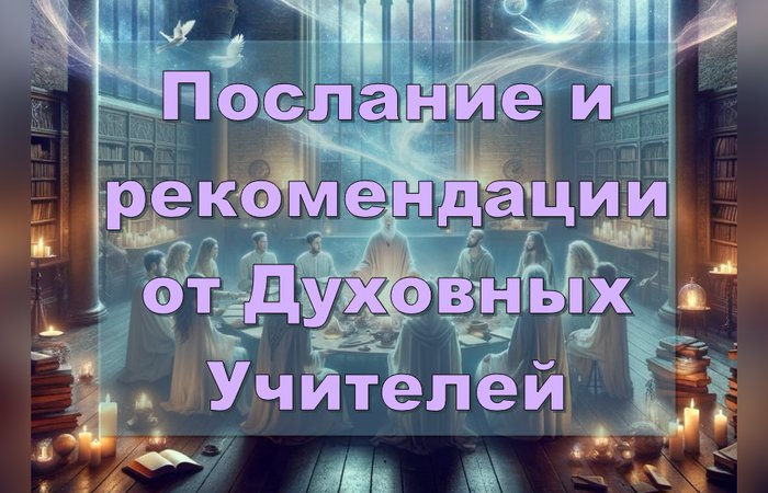 Послание от Духовных Учителей и рекомендации на ИЮНЬ