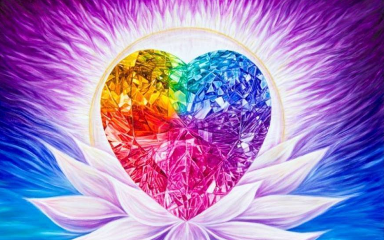 Духовное сердце. Волшебное сердце. Любовь Божественная. Божественное сердце. Символ человеческой души