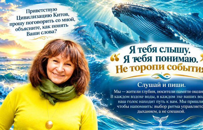 Я тебя слышу. Я тебя понимаю. Не торопи события