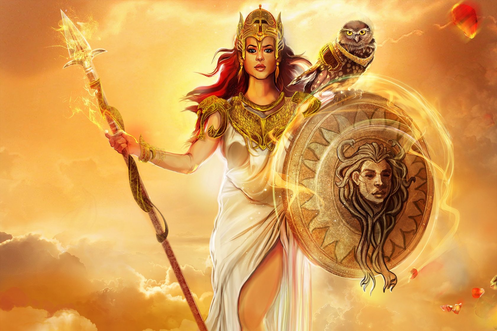 Афина древнегреческая богиня